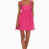 Clearance Russo Dress In Gingham Mini Dresses