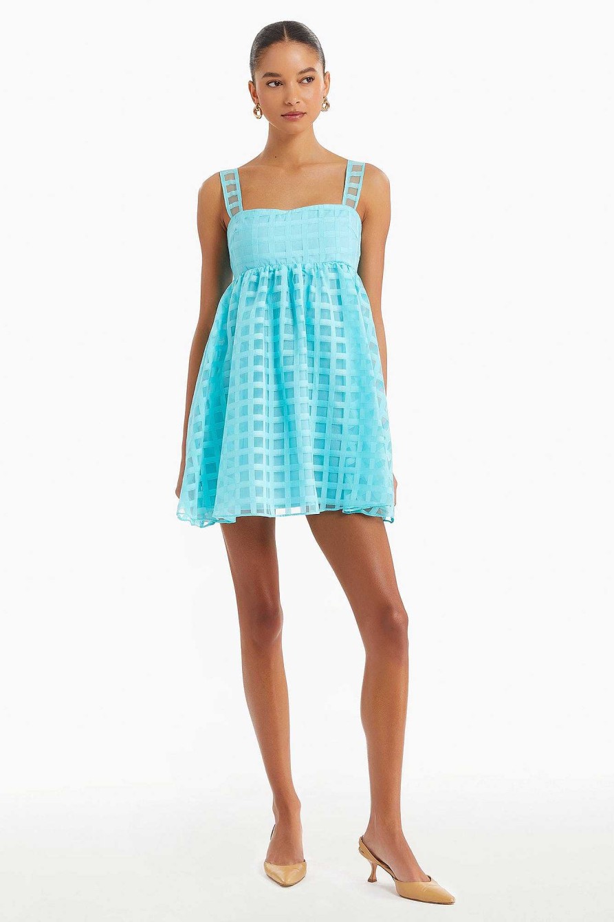 Online Russo Dress In Gingham Mini Dresses