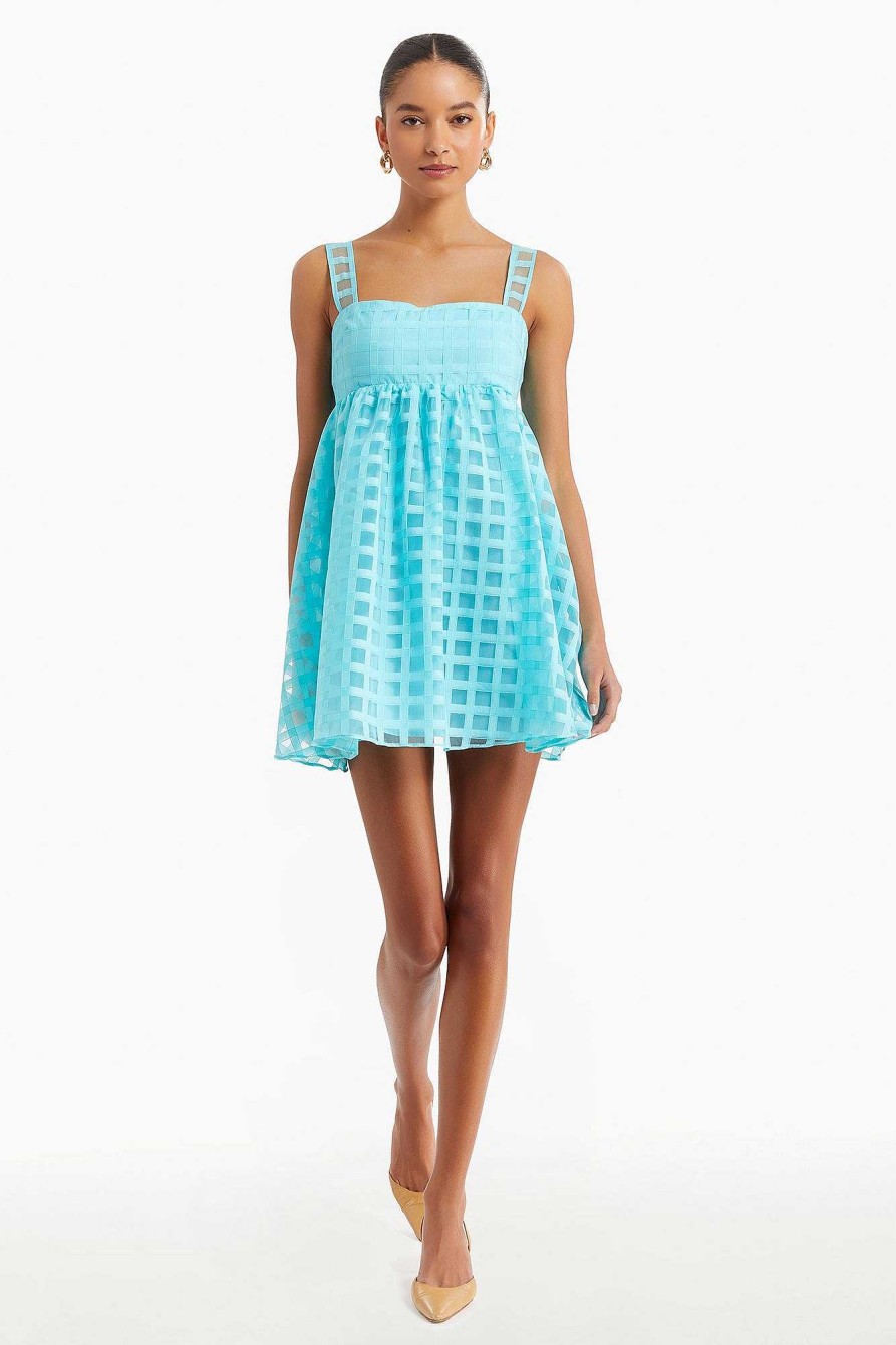 Online Russo Dress In Gingham Mini Dresses