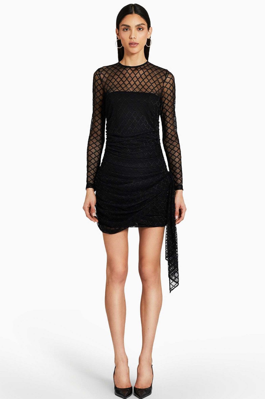 Best Jasmine Dress In Mesh Mini Dresses