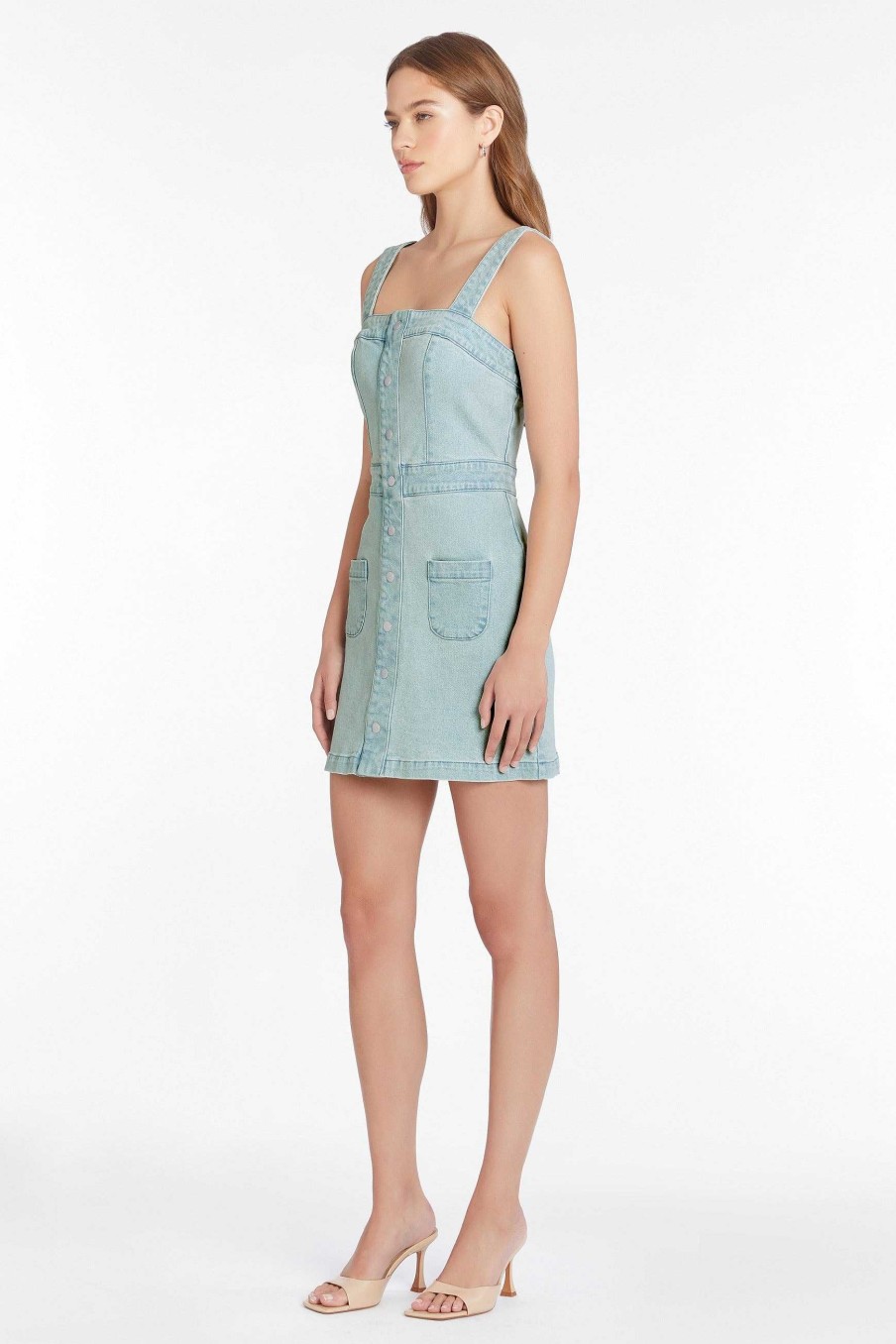 New Archie Denim Dress Mini Dresses