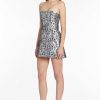 Best Fae Dress In Metallic Brocade Mini Dresses