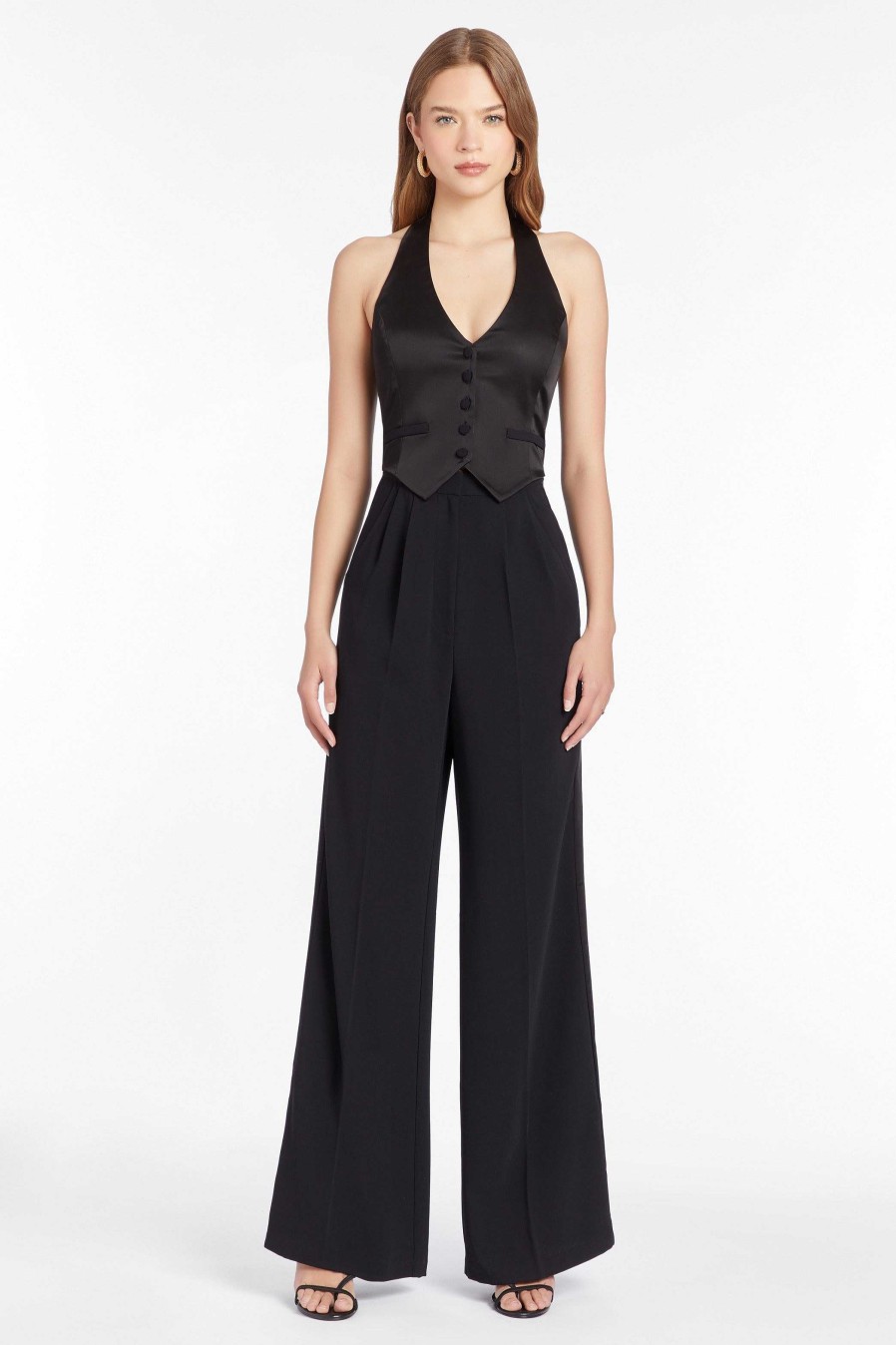 New Isadore Jumpsuit With Satin Jumpsuits