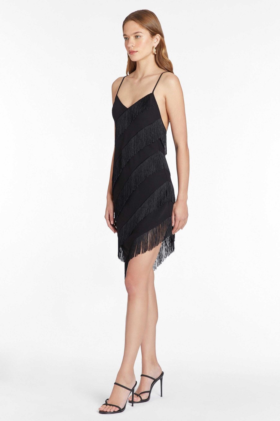 Hot Belladonna Dress With Fringe Mini Dresses