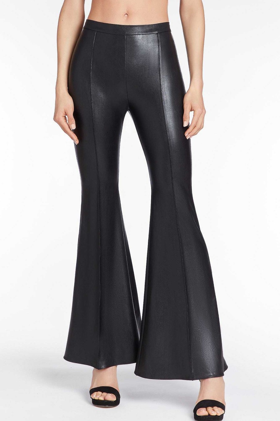 Clearance Hughes Pants In Faux Leather Bottoms